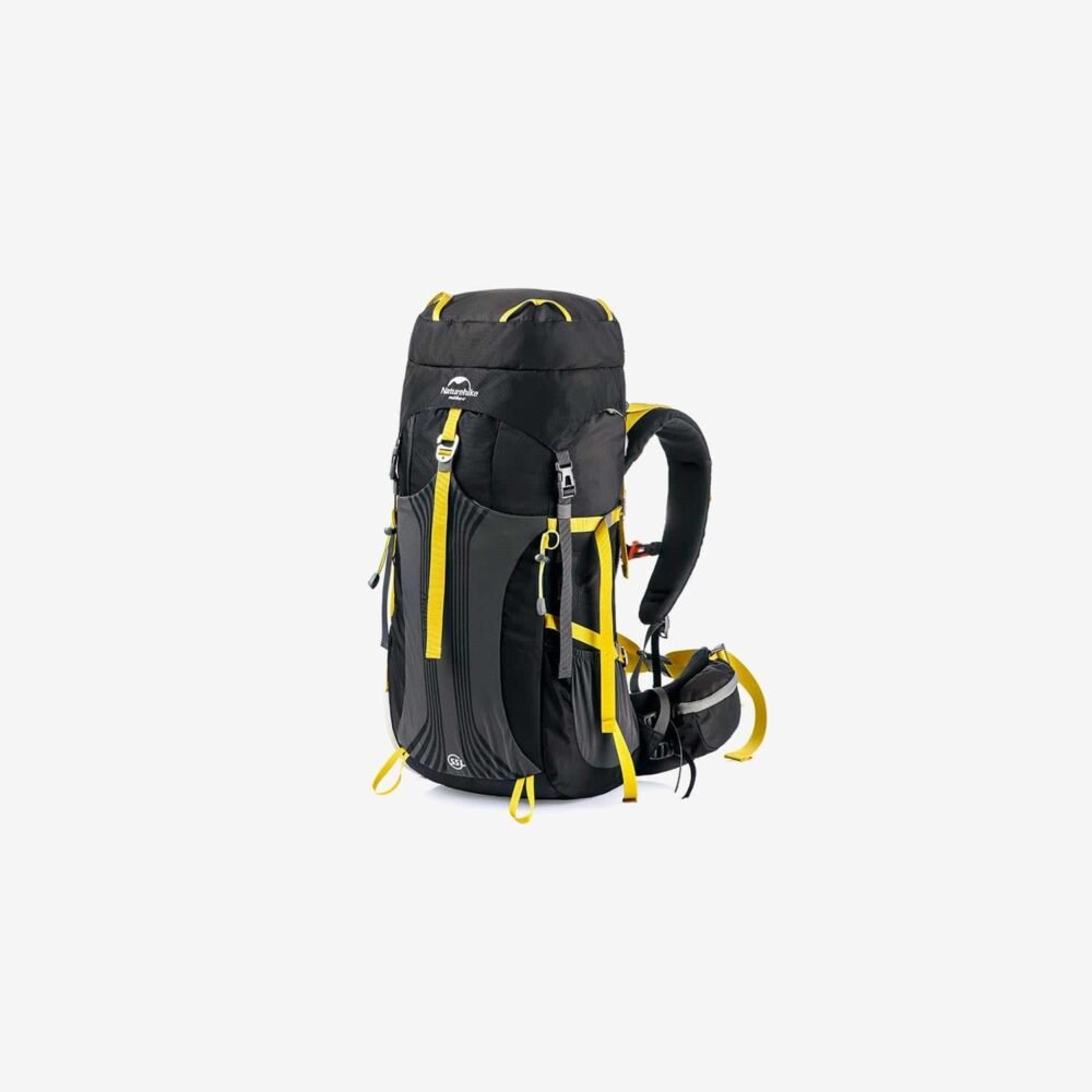 Naturehike 55L Hiking Backpack - Black
