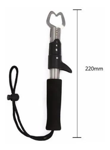 Noeby 201# Pistol-Grip Fish Landing Gripper - 22 cm, 120 g