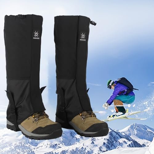 Waterproof Leg Gaiters for Hiking & Hunting – Lightweight Boot Protection