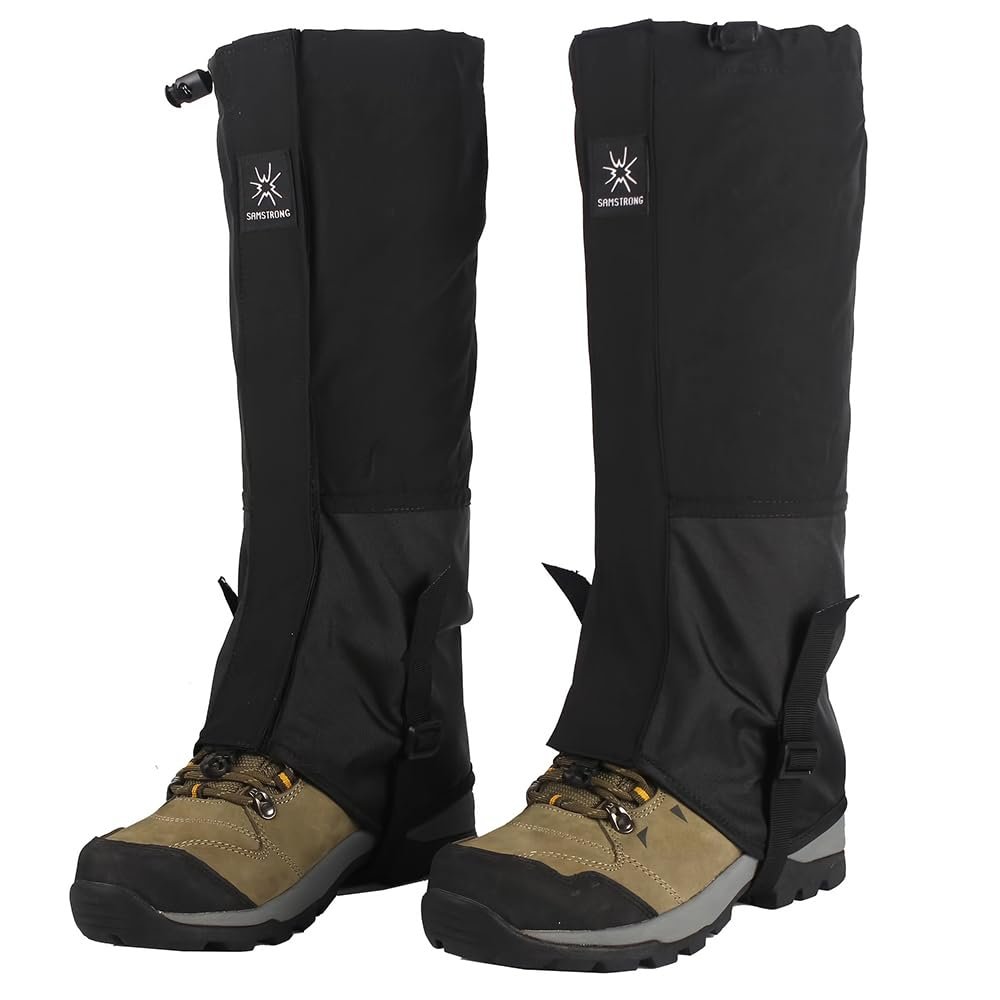 Waterproof Leg Gaiters for Hiking & Hunting – Lightweight Boot Protection