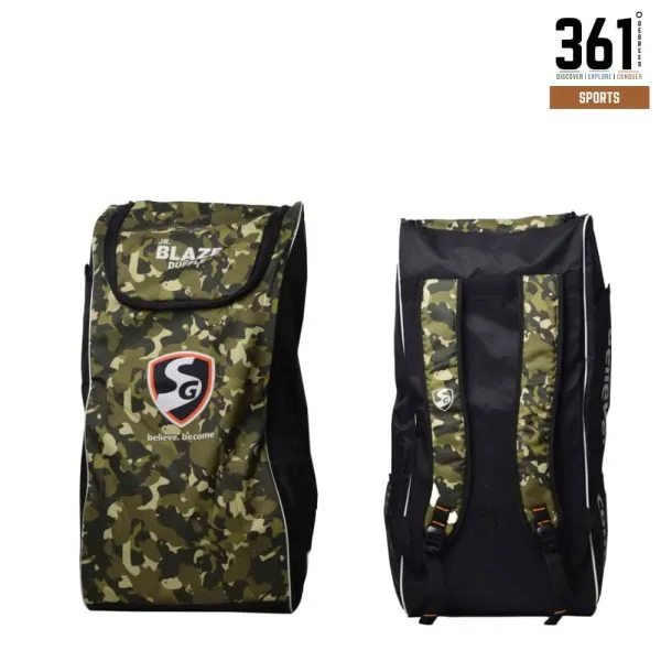 SG Blazepak Duffle Cricket Kit Bag - Youth, with Wheels
