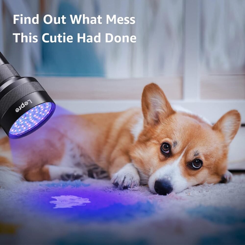 Lepro 51 LED UV Flashlight