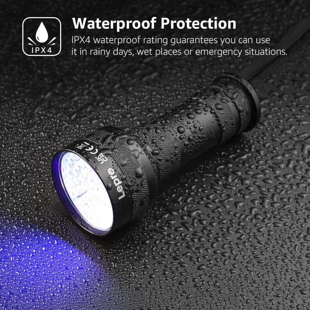 Lepro 51 LED UV Flashlight