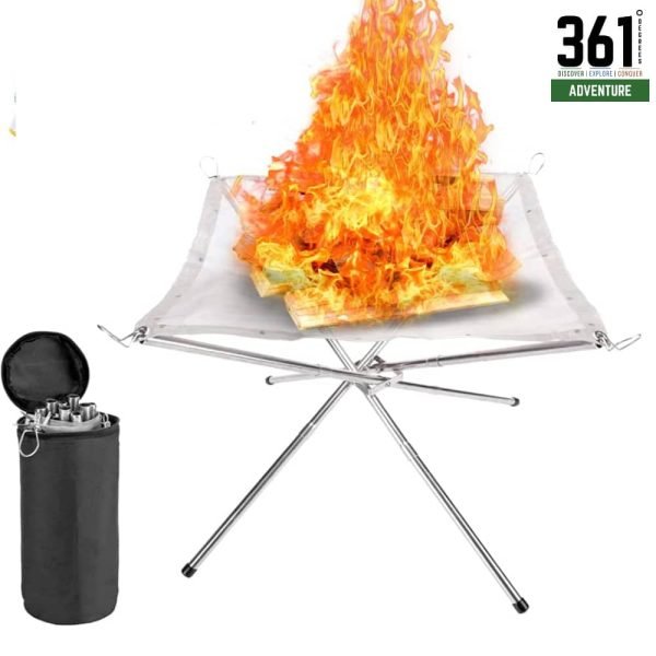 Portable Stainless Steel Folding Fire Pit