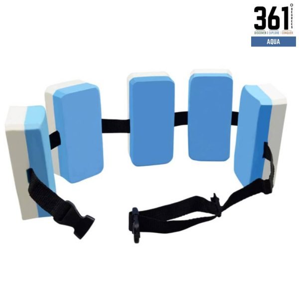 Swim Belt with EVA Back Float - Adjustable Training Belt for Kids and Adults