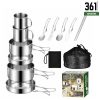 12PCS Adventure Camp Cook Set