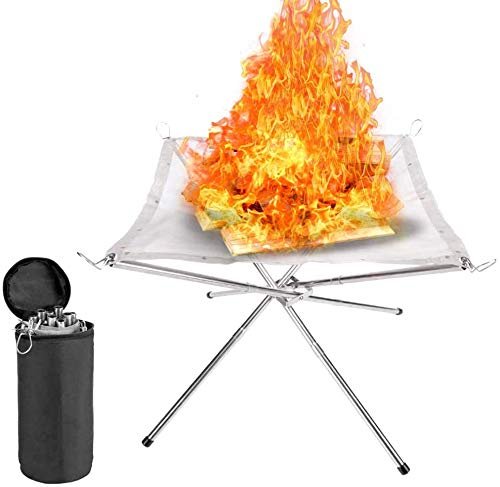 Portable Stainless Steel Folding Fire Pit