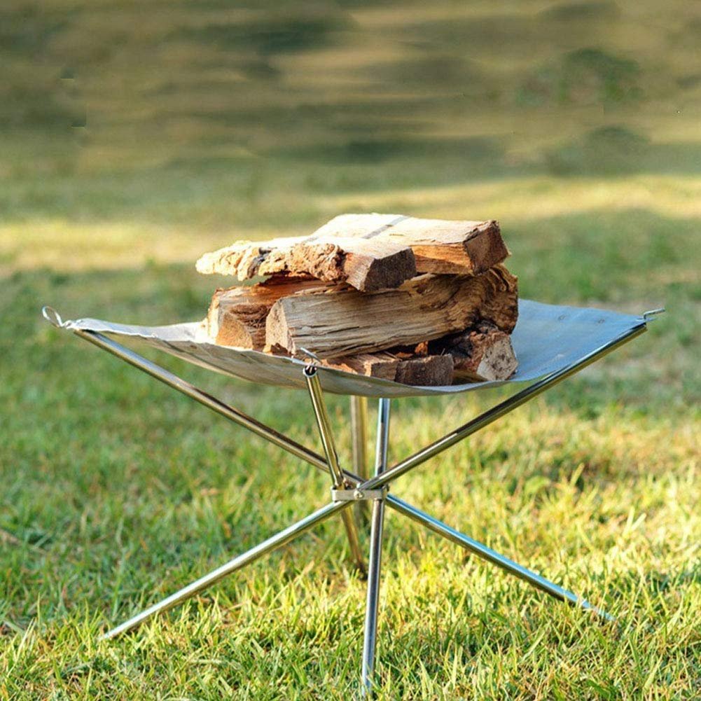 Portable Stainless Steel Folding Fire Pit
