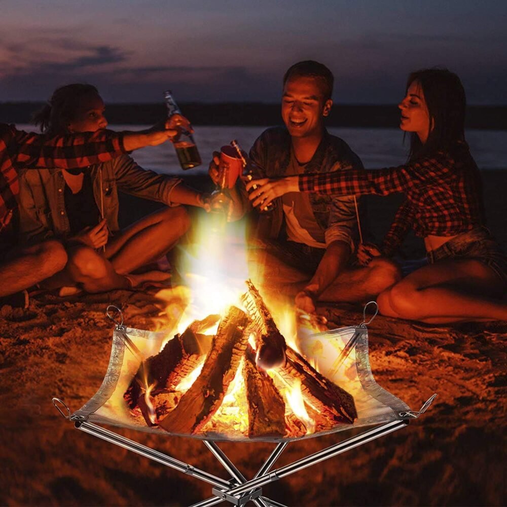 Portable Stainless Steel Folding Fire Pit