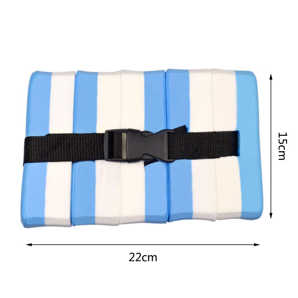 Swim Belt with EVA Back Float - Adjustable Training Belt for Kids and Adults