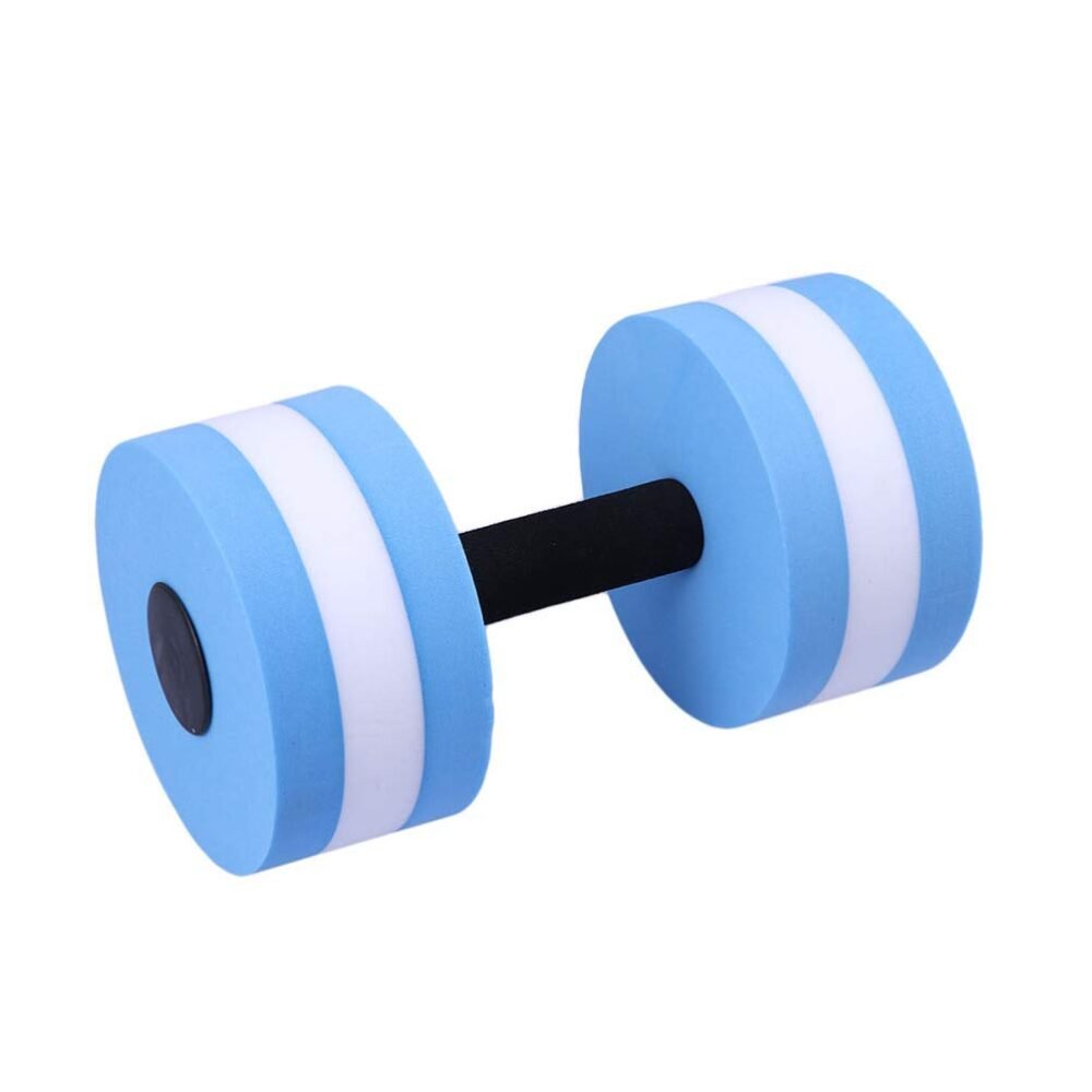 Water Barbell Floating Dumbbell - EVA Foam Aqua Fitness Weight (1 Piece)