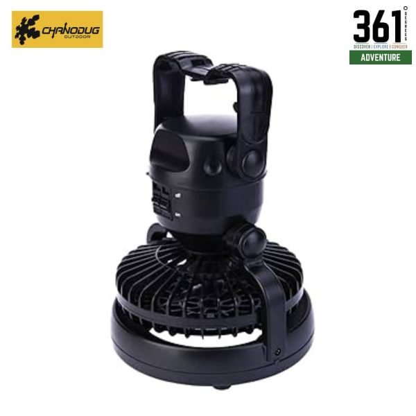 CHANODUG 2-in-1 Camping Fan & LED Lamp - FX-9044