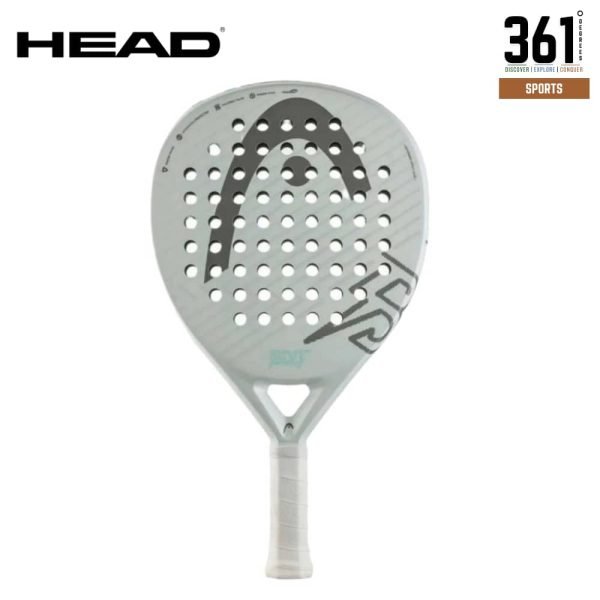 HEAD BOLT 2026 Padel Racket – 350g White/Grey