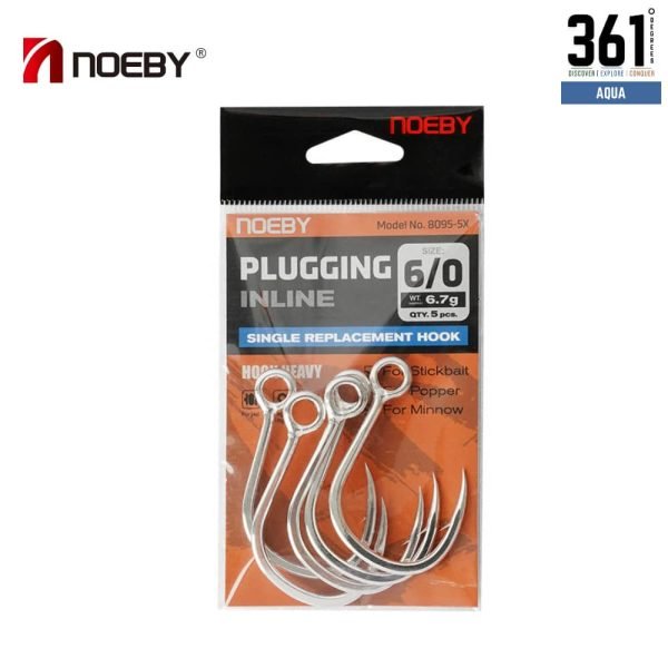Noeby Single Replacement Hook 8095-5X