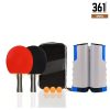 Portable Table Tennis Paddle Set – Retractable Ping Pong Net