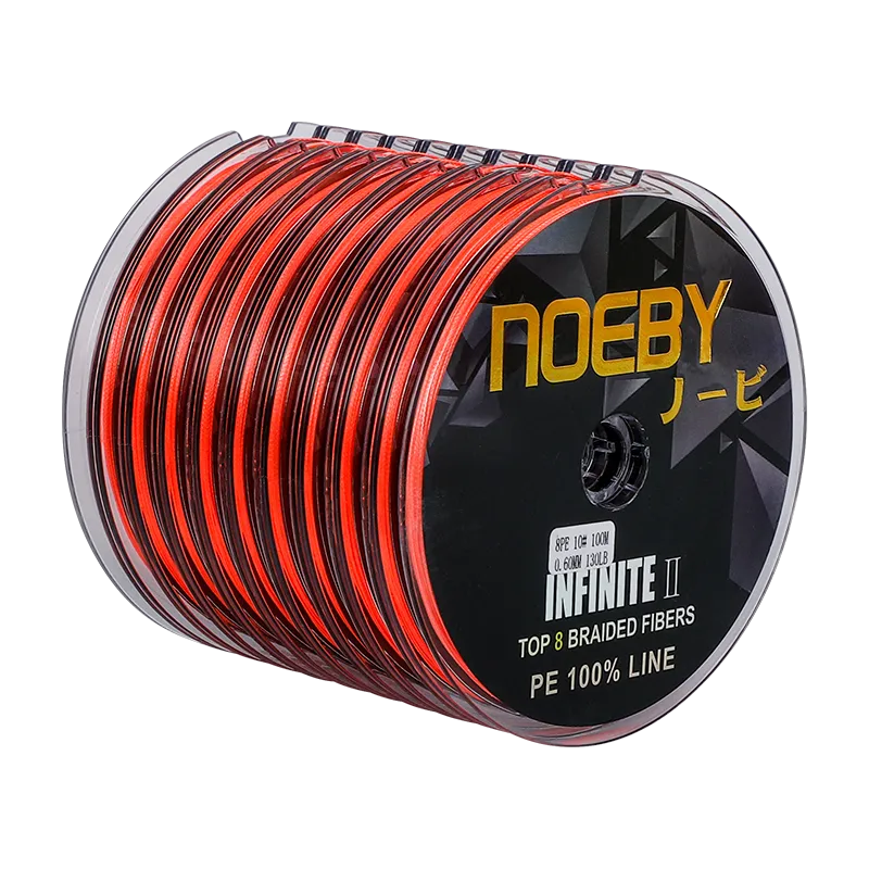 Noeby Infinite X8 PE Braided Line - PE 10.0, 132 lb, 1000 m