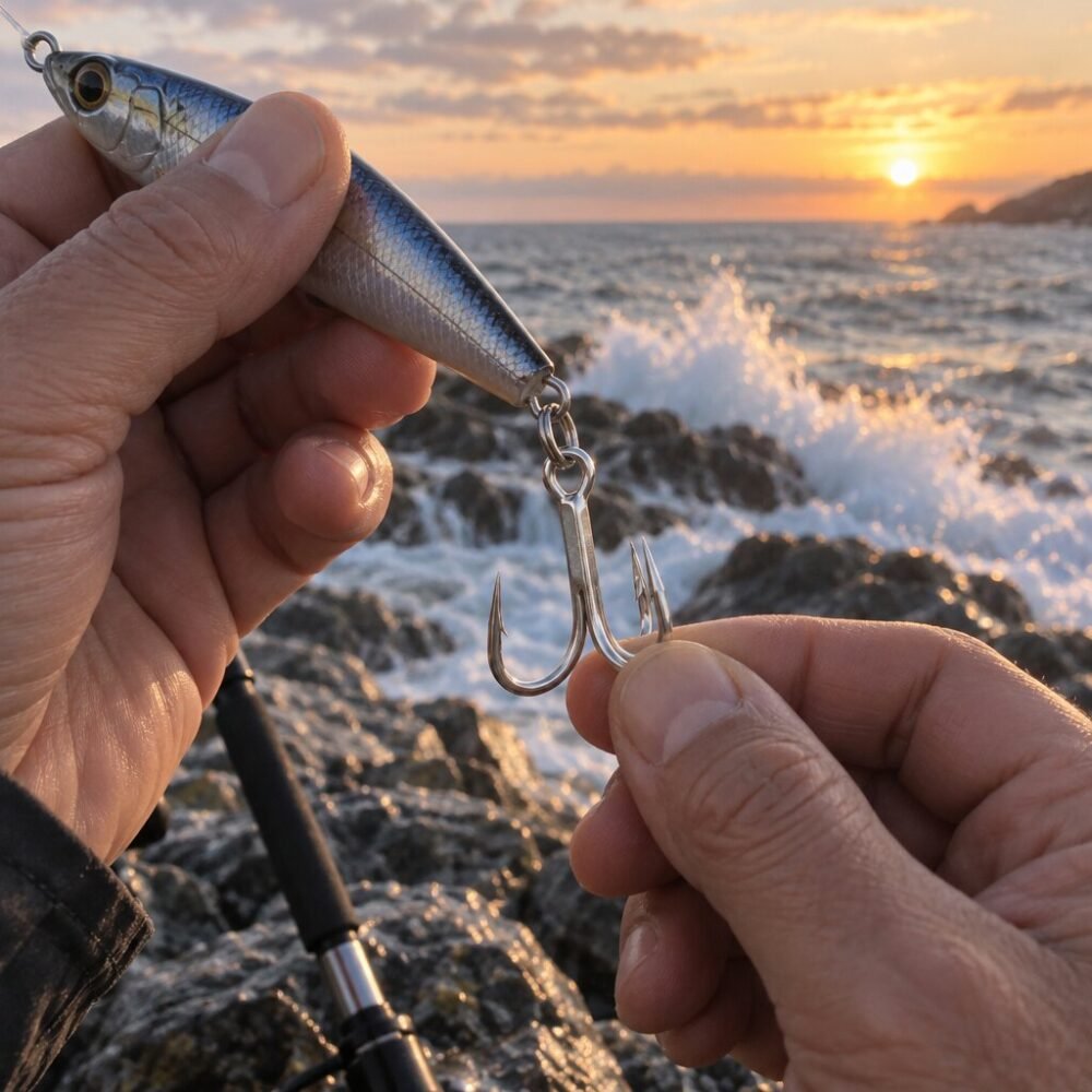 Noeby 35000-7X-UN Super Duty Treble Hook - 7X Heavy Class