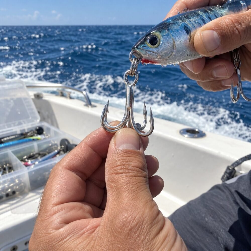 Noeby 35000-7X-UN Super Duty Treble Hook - 7X Heavy Class