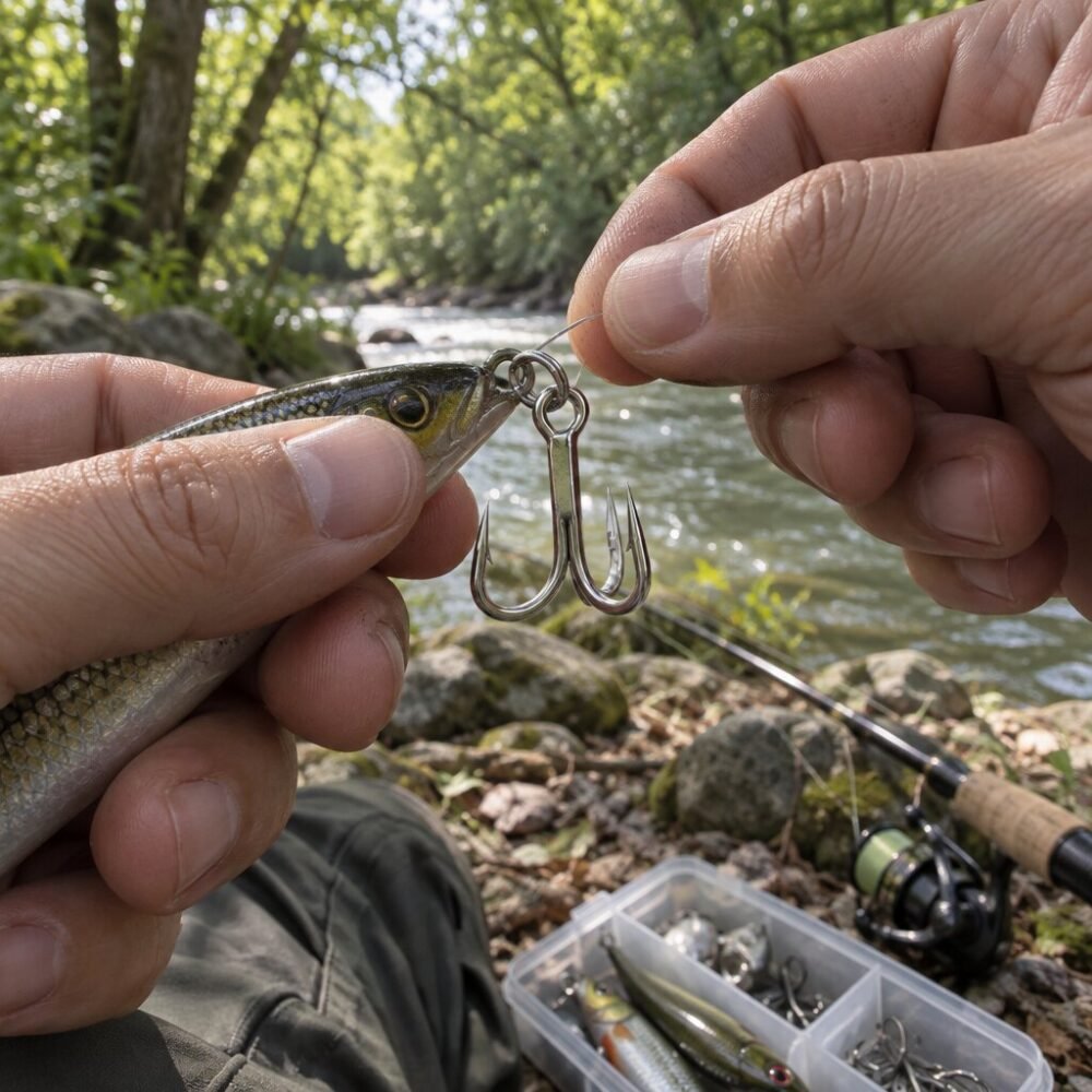 Noeby 35000-7X-UN Super Duty Treble Hook - 7X Heavy Class
