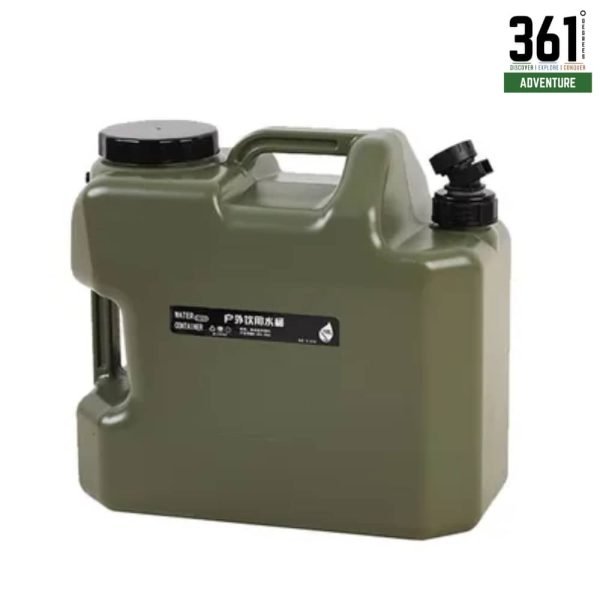 Outdoor Water Storage Bucket - 25L Green FX-9214