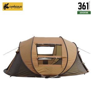 Chanodug Quick-Opening Tent for 6 People - Brown