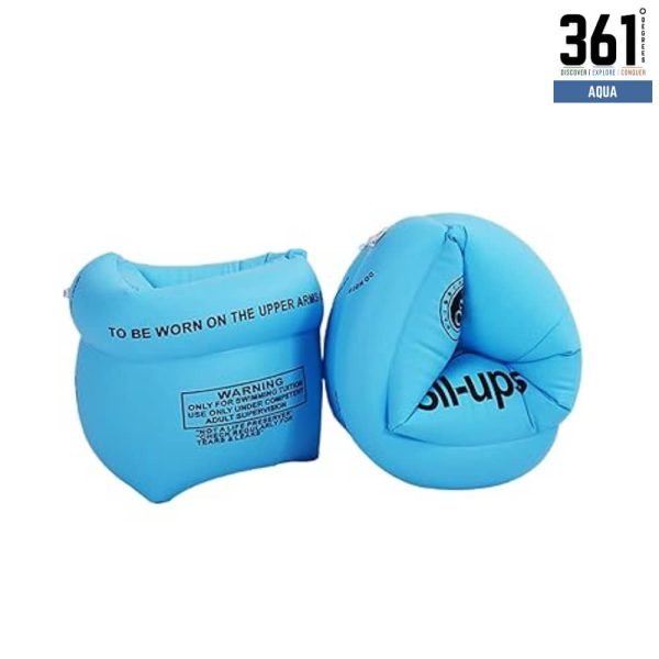 Swimming Arm Bands for Kids - Inflatable Double-Chamber Floaters