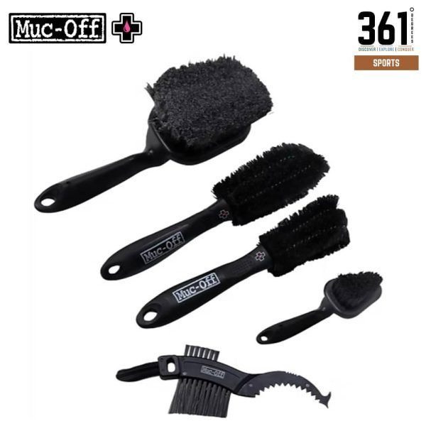 Muc-Off 5 x Premium Brush Set