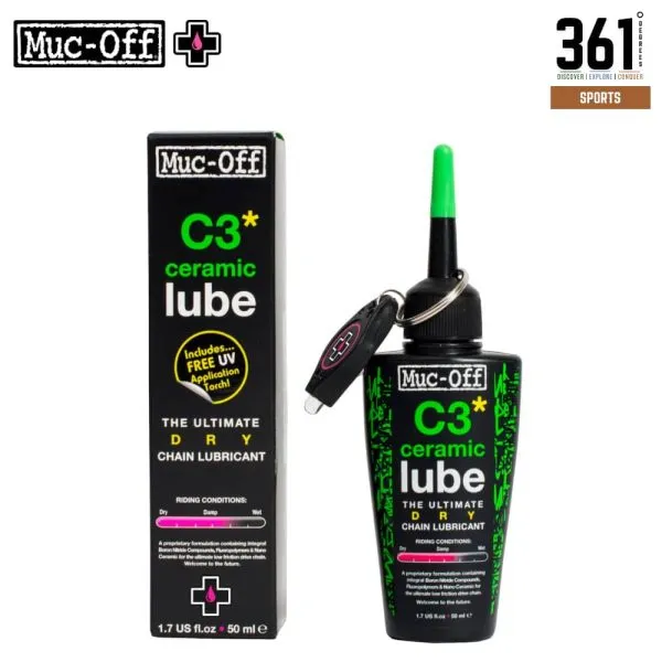 Muc-Off C3 Dry Ceramic Lube 50ml
