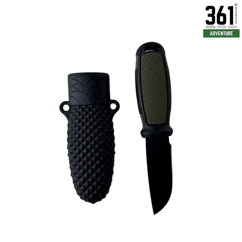RPG Mini Neck Knife with Sheath – 5.6-Inch Fixed Blade