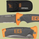 Gerber Bear Grylls Folding Sheath Knife, open profile