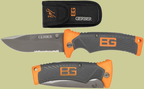 Gerber Bear Grylls Folding Sheath Knife