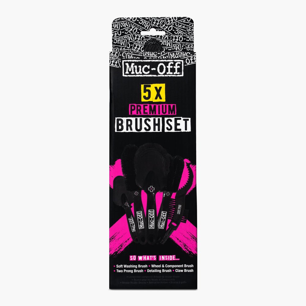 Muc-Off 5 x Premium Brush Set