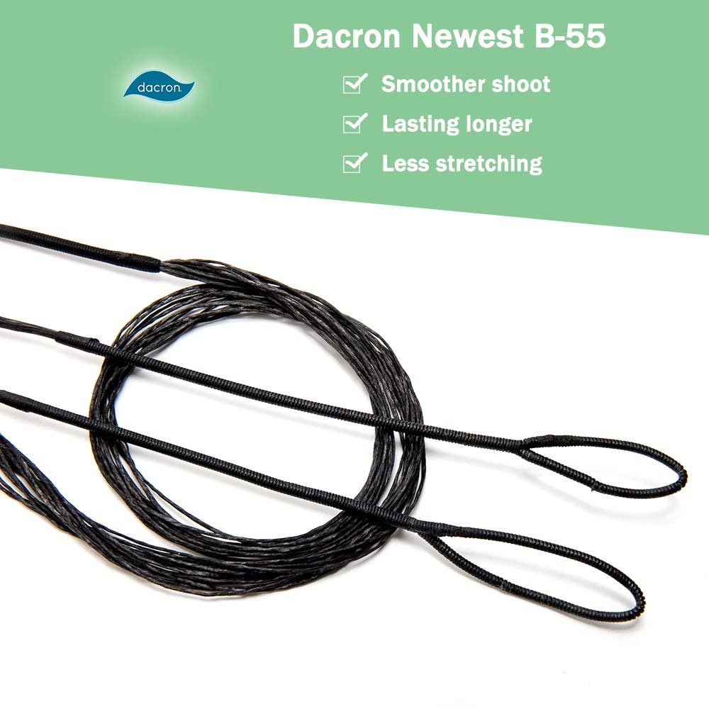 Replacement Recurve Bow String - Low-Stretch Synthetic