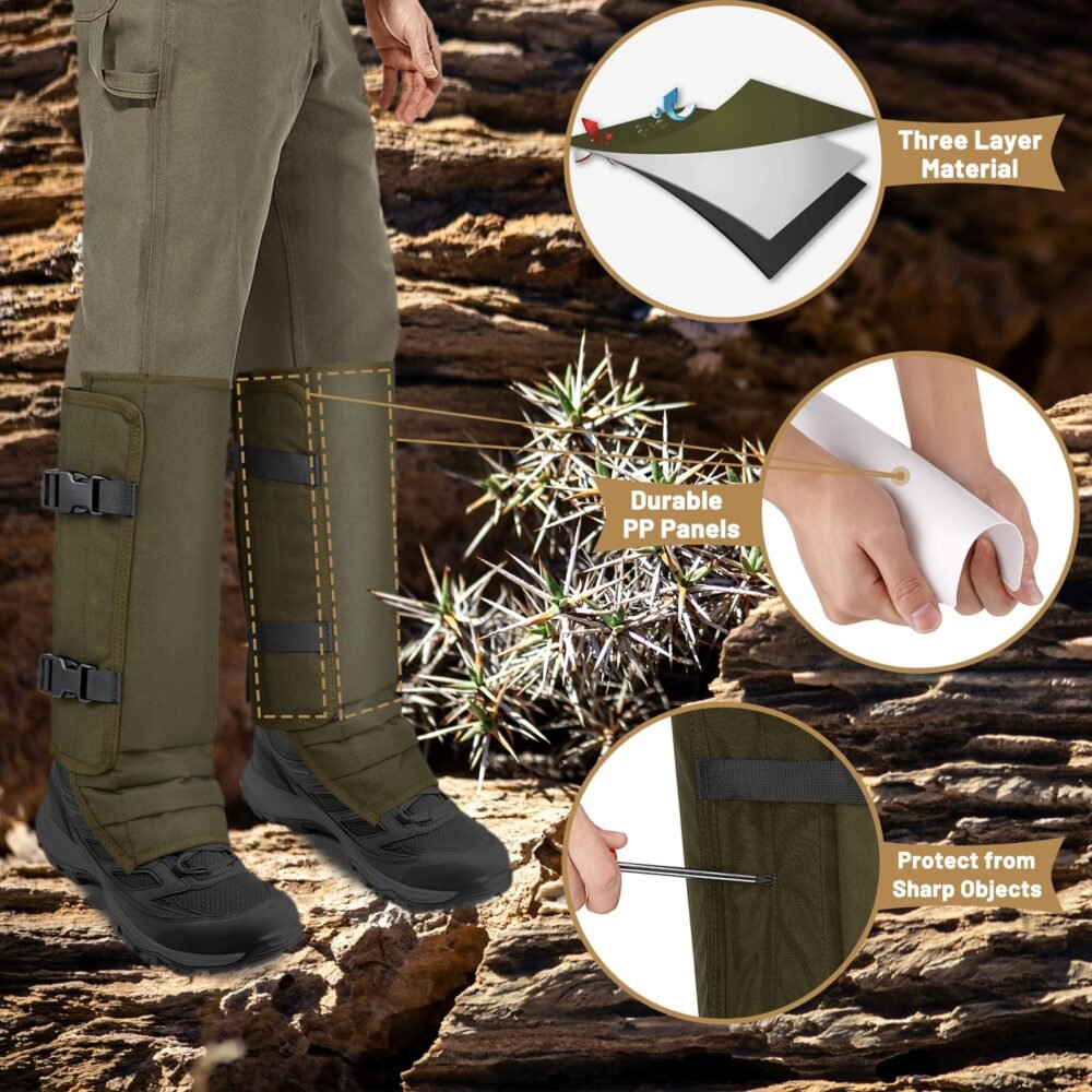 Snake Gaiters Leg Guards