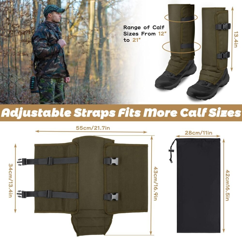 Snake Gaiters Leg Guards