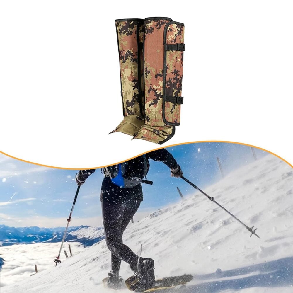 Snake Guard Leg Gaiters with Knee Pads