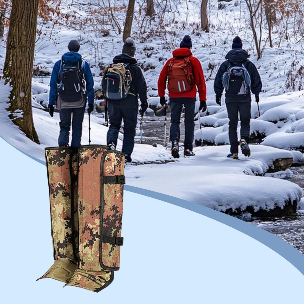 Snake Guard Leg Gaiters with Knee Pads
