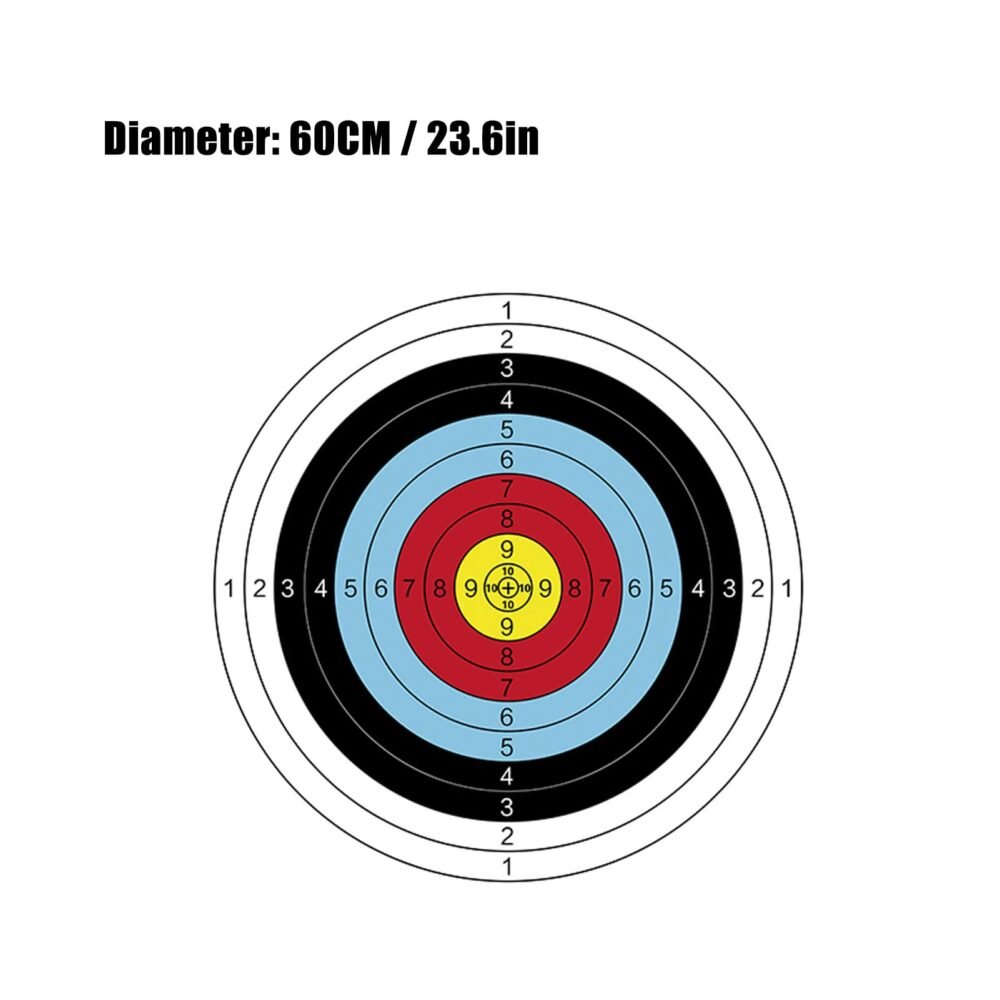 Spare Archery Target Faces - Replacement Target Paper