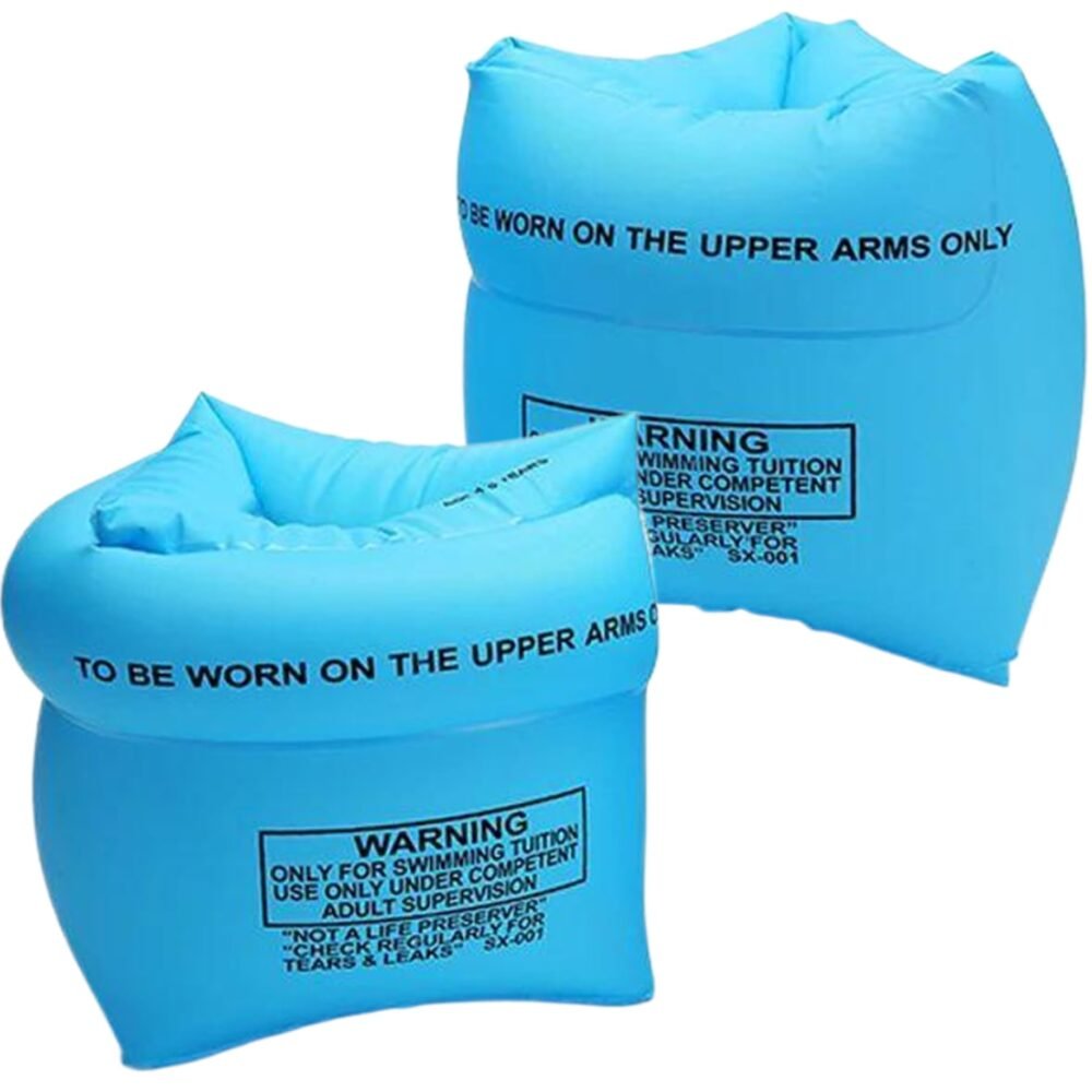 Swimming Arm Bands for Kids - Inflatable Double-Chamber Floaters