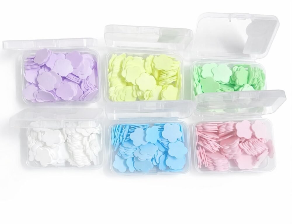 Dissolvable Hand Wash Soap Sheets - 6 Packs of Approx. 100