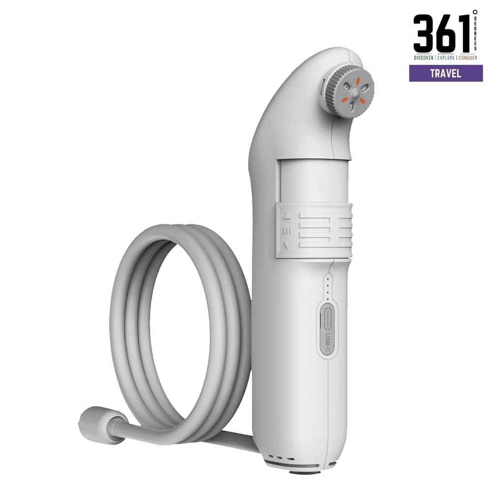 Green Lion Compact Bidet Pro – Rechargeable Portable Travel Shattaf with 2 Spray Modes