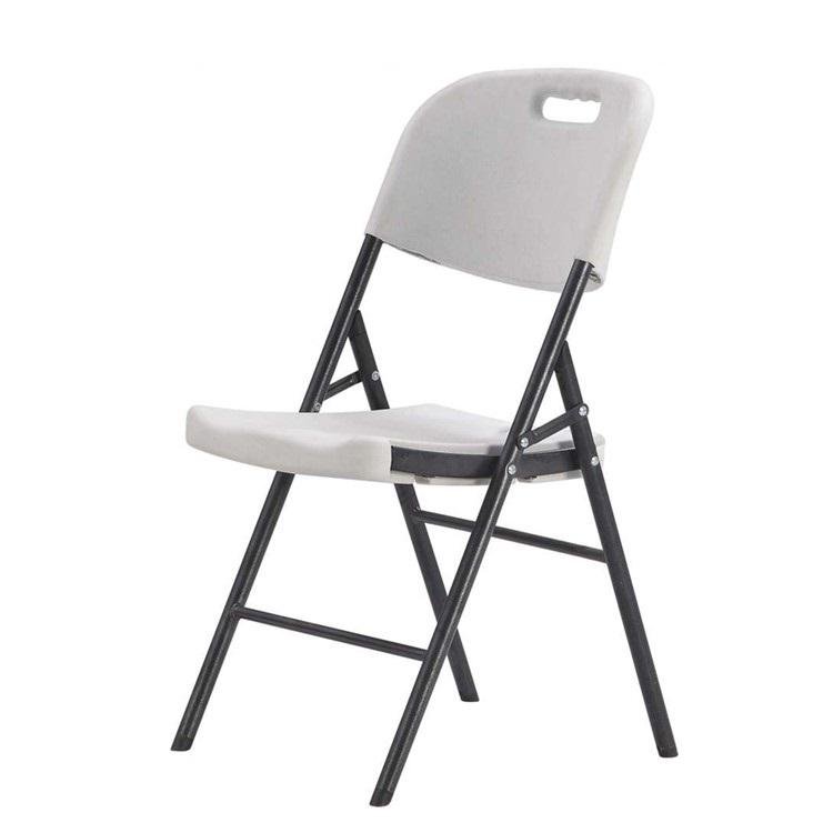 Outdoor Folding HDPE Chair – White