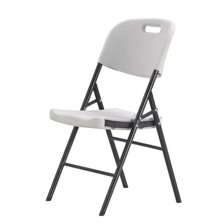 Outdoor Folding HDPE Chair – White