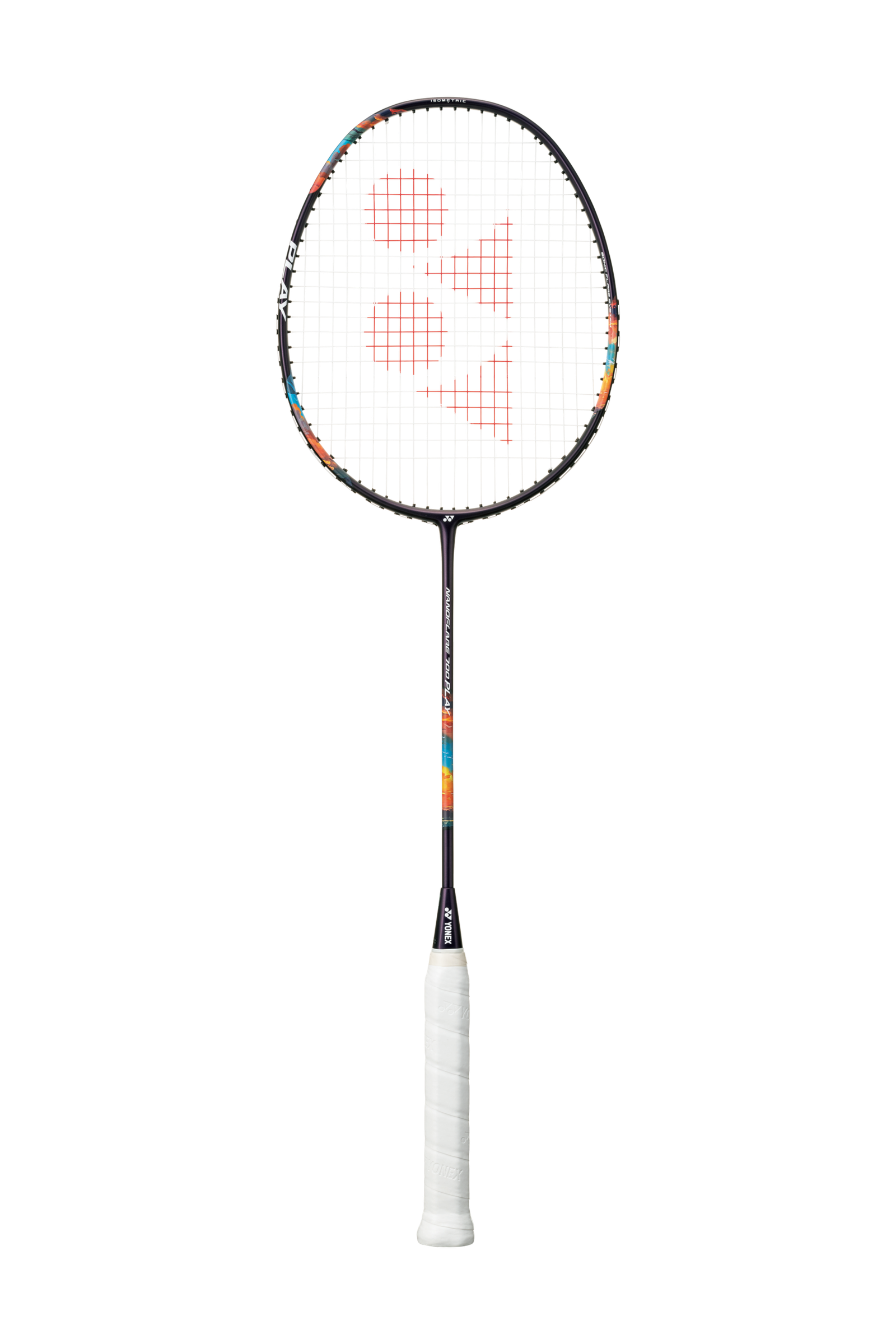 Yonex Nanoflare 700 Play Badminton Racket - Silver / Sky Blue, 4U G5