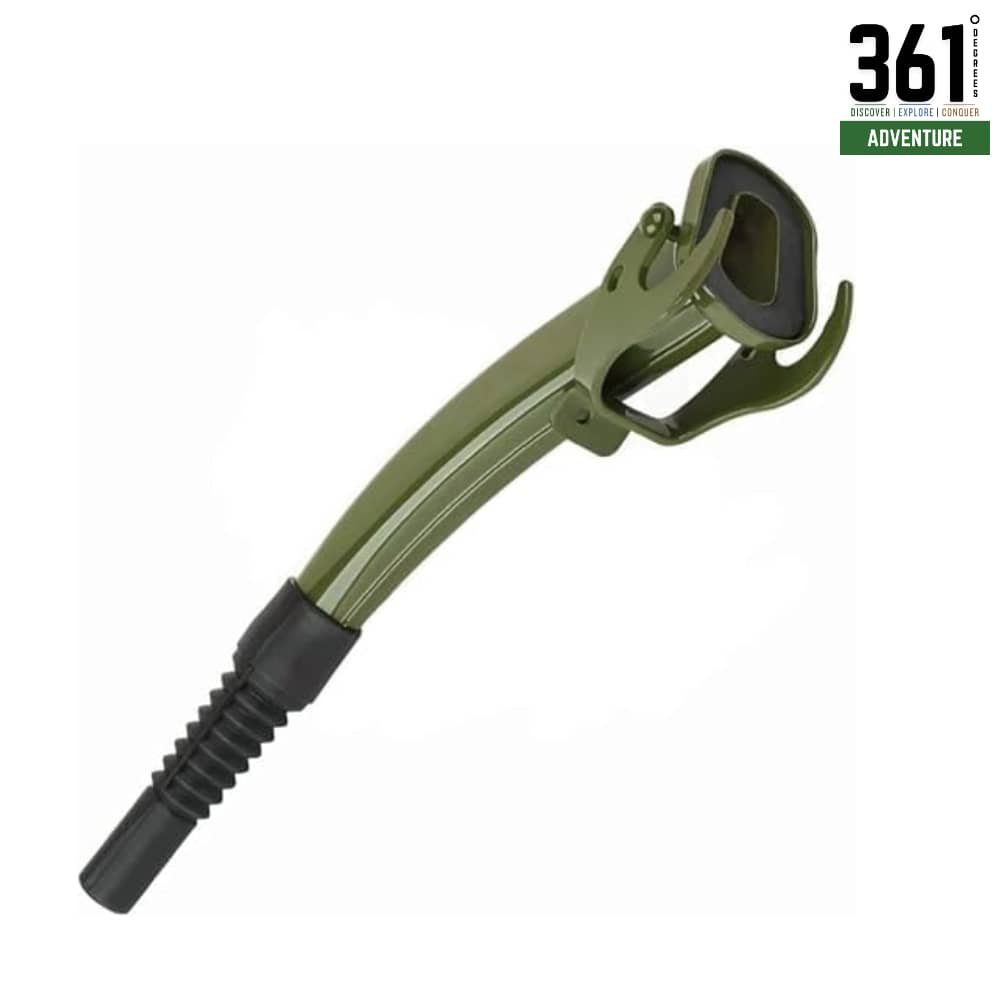 Metal Jerry Can Spout with Flexible Plastic Nozzle